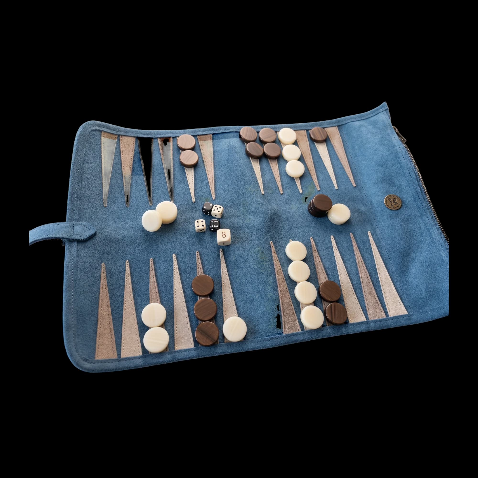 The Ithaca · Backgammon – Semsket skinn